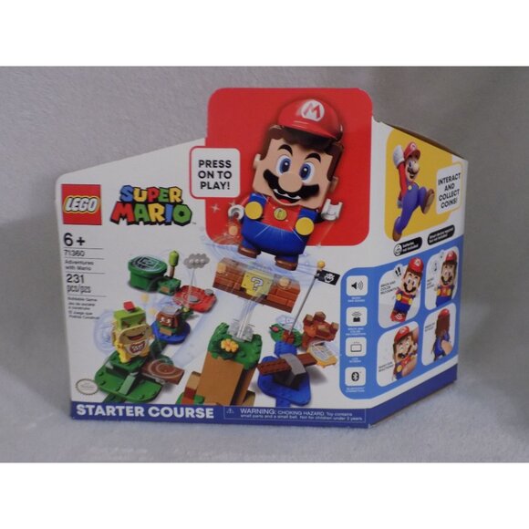 LEGO Super Mario Adventures with Mario Starter Course 71360 Nintendo NES New! - Picture 3 of 9